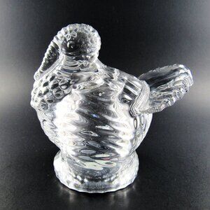 VINTAGE SHANNON  24% LEAD CRYSTAL TURKEY SALT SHAKER MADE IN CZECH REPUBLIC